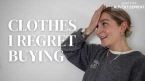 My worst purchases and biggest style mistakes | Clothes I REGRET buying!👖