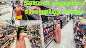 Back to School Shopping Vlog: School Supplies Edition #vlog #dailyvlog #travel #youtubevideo