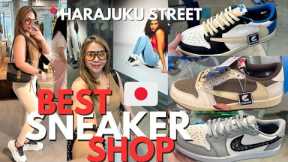 Sneaker shopping in Japan! Jordan Travis Scott, Best sneaker stores in Harajuku Street 2024