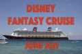 Disney Fantasy Cruise.   June 2023. 