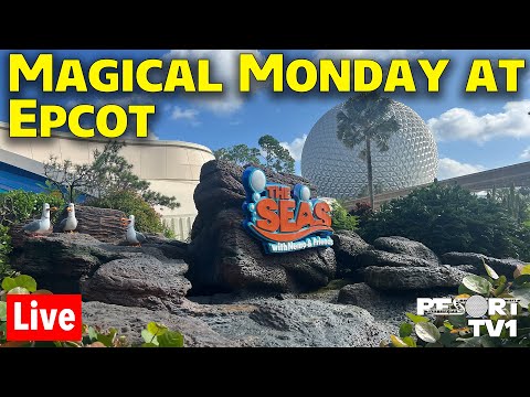 🔴Live: Magical Monday at Epcot -  Rides, Shopping, & More - Disney World Live Stream- 10-14-24