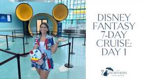 Our Week Long Disney Fantasy Cruise: Embarkation Day, Winning Trivia, and Verandah Room Tour