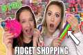 $100 FIDGET TOY SHOPPING CHALLENGE!