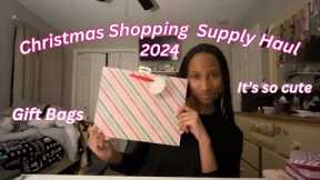 CHRISTMAS SHOPPING SUPPLY HAUL 2024