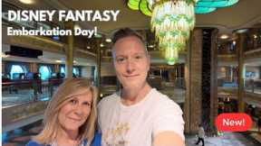 Disney Cruise Line Vlog | Disney Fantasy | Embarkation Day | Enchanted Garden Sept 2024