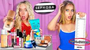 SURPRISING MY BEST FRIEND WITH A SEPHORA SHOPPING SPREE! **No Budget**