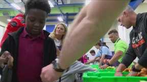 Joe Burrow Foundation visits local school to educate on healthy eating, tackle food insecurity