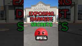 Goodwill thrift stores darkest secrets revealed! #thrifting #goodwill