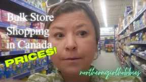 Rising Prices?! Canadian Bulk Store Shopping (Not Edited) #groceryhaul #foodprices