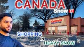 Extreme Snow In Canada 🇨🇦 | Costco Grocery Shopping | international student | British Columbia