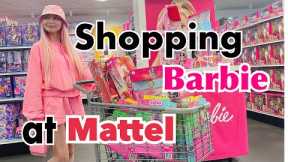 BARBIE SHOPPING at the MATTEL TOY STORE! Holiday Barbie 2022