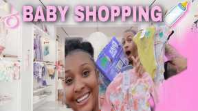 FIRST TIME BABY SHOPPING FOR OUR BABYGIRL *VLOG*