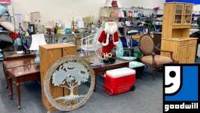 GOODWILL SHOP WITH ME FURNITURE SOFAS CHRISTMAS DECORATIONS KITCHENWARE SHOPPING STORE WALK THROUGH