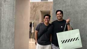 OFF-WHITE AND SNEAKER SHOPPING IN ORCHARD ROAD, SINGAPORE!