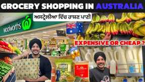 Grocery Shopping In Australia vs Canada 🇦🇺😱 Expensive or Cheap ? Coles , Woolworth, Aldi