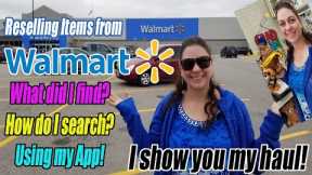 Shopping at Walmart for Online reselling - What did I Get? I show you my process and my Haul.