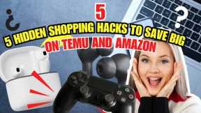 5 Hidden Shopping Hacks to Save Big on Temu and Amazon