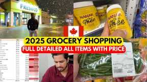 2025 GROCERY SHOPPING INTERNATIONAL STUDENTS 🇨🇦 KE LIYE AFFORDABLE SHOPPING GUIDE | HINDI 🇨🇦