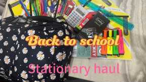 Back to school || STATIONARY HAUL ||SOUTH AFRICAN YOUTUBER