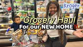 *HUGE* JANUARY GROCERY HAUL 🍎🛒|| NEW  HOME 🏡GROCERY SHOPPING 2025