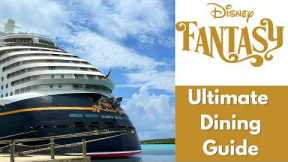 What to Eat on the Disney Fantasy: The ULTIMATE Guide!