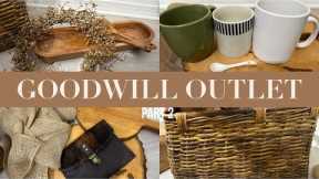 GOODWILL BINS OUTLET SHOP WITH ME & HAUL THRIFTING FOR HOME DECOR THRIFT STORE part 2