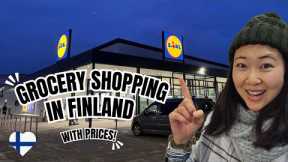 Come grocery shopping with us at 🇫🇮 Lidl | Grocery shopping in Finland with prices