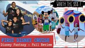 Disney Fantasy - 1st Disney Cruise - FULL REVIEW- Is it worth the $$$? Would we try DCL again?