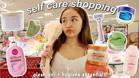 let's go shopping for self care products (wasting all my money at target)