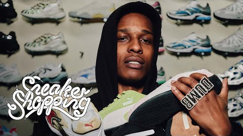 ASAP Rocky Goes Sneaker Shopping With Complex