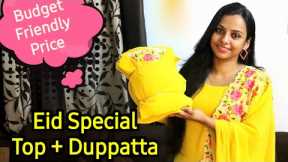 🔥🔥EID SPECIAL🔥🔥budget friendly Top duppatta new arrival🔴🔴Krazy Beads #onlineboutique By Akhila Savio