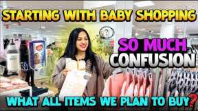 Going BABY SHOPPING for the First Time! *we went a little CRAZY* @RichaSauravWorld