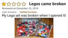 Ridiculous 1 Star LEGO Reviews on Amazon! *FUNNY*