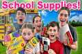 School Supplies for 10 kids! | Back