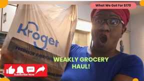 🔴 KROGER IN STORE Haul With Prices #grocery #haul