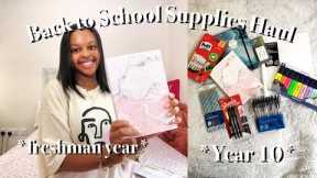 Back to School Supplies Haul 2023 | preparing for back to school uk