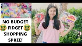NO BUDGET FIDGET TOY SHOPPING CHALLENGE!! $$$