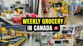 Weekly Grocery With 4 Kids 🧒 Cheapest Grocery Store In Canada 🇨🇦