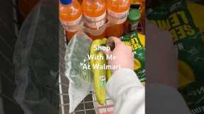 Grocery shop with me - store of choice is Walmart! 🍓 #asmr #asmrsounds #shopwithme #groceryhaul