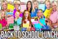 FIRST DAY OF SCHOOL LUNCH for my 10