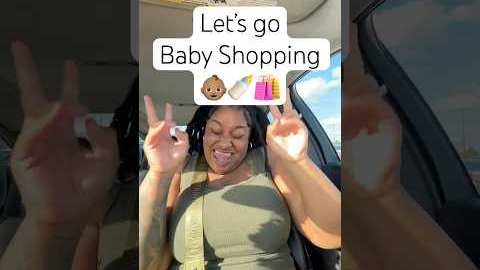 Let’s go baby shopping 🛍️👶🏽🍼 #vlog #pregnancy #momtobe #shoppingvlog #wife