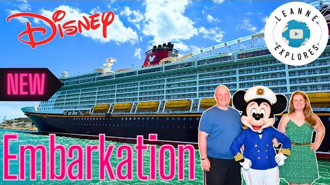 Our FIRST time on the Disney FANTASY | Inaugural European Cruise 🛳️