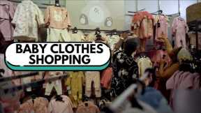 SHOPPING FOR BABY CLOTHES FOR THE FIRST TIME.