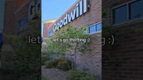 goodwill thrift trip! #resellercommunity #thriftfinds #thrifting #goodwill #goodwillhaul