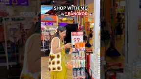 SHOP WITH ME in Bangkok 🇹🇭 Thodi Disappointing Shopping Spree! 😟 #shorts #ytshorts #shopping