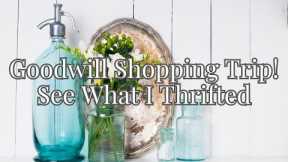 Goodwill Shopping Trip! Transform Thrift Store Finds into Stunning Home Decor