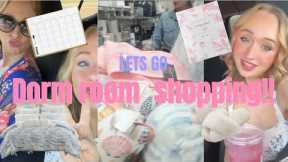 FRESHMAN COLLEGE DORM SHOPPING AND HAUL 2025 | HOME GOODS | PANERA | TARGET