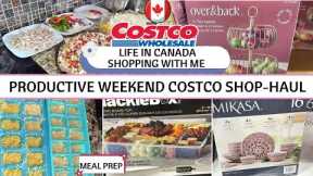 Productive Busy Weekend, Costco 🇨🇦 Shopping Grocery & Haul, Daily 🇨🇦 Real Lifestyle Daily Vlog