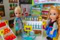 Elsa and Anna toddlers go shopping at 
