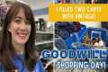 I FILLED 2 CARTS AT GOODWILL! |